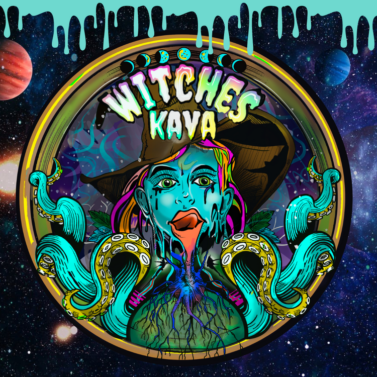 Witches Kava instant kava tea with natural euphoric herbs